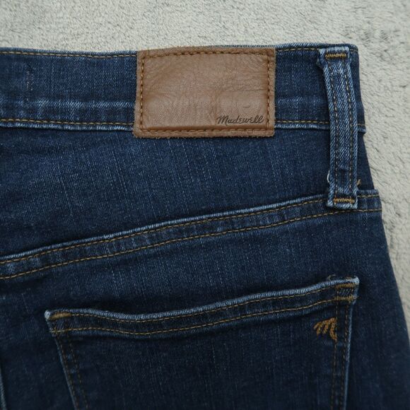 Madewell Jeans Women's Size 26 Blue 10" High-Rise Skinny Denim 26.5" Inseam - Picture 16 of 16